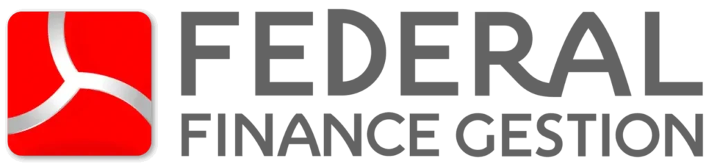 Logo de Fédéral Finances Gestion, partenaire de confiance d’Alexandre Gamin, vidéaste professionnel à Brest.